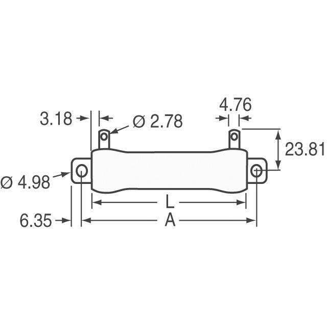 F40J10RE Ohmite  Resistori montati sul telaio